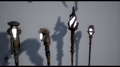 ROG Magical Two-Handed Staffs 