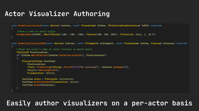 Actor Visualizer 