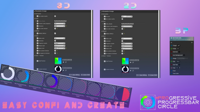 Progressive UI - Progressbar circle 