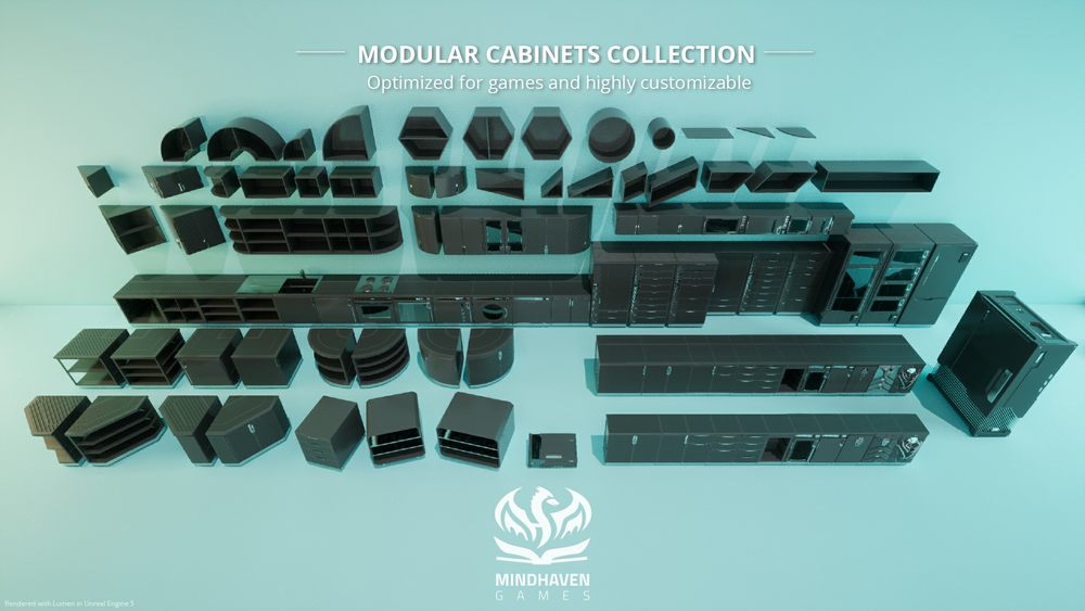 Customizable Storage Vol. 1 - Cabinets 