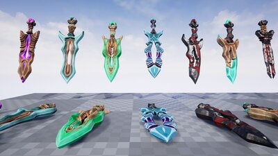 Fantastic Swords Weapons Asset Pack Vol.1 