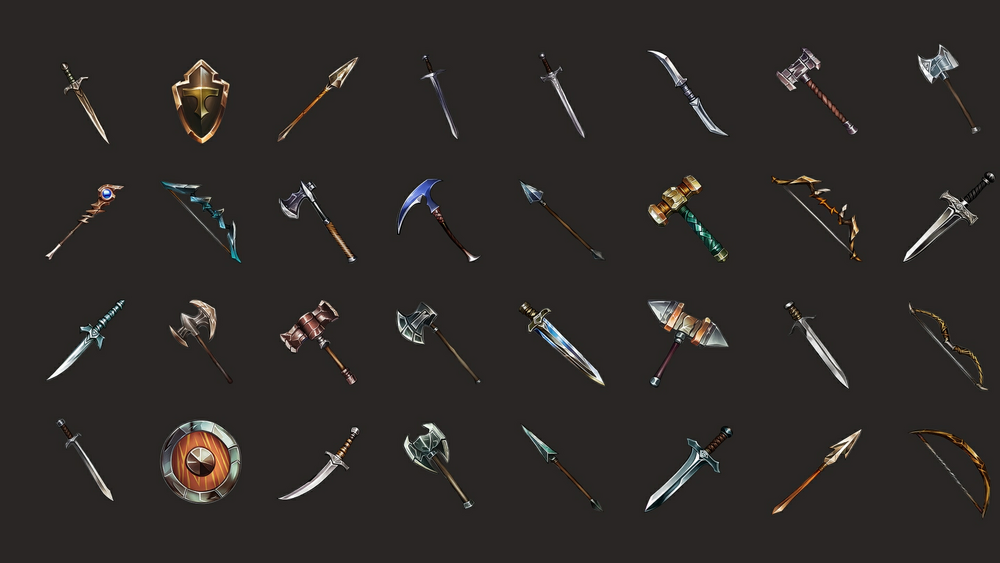 270+ RPG Weapon Pack 