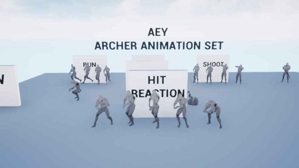 Archer Animation Set 