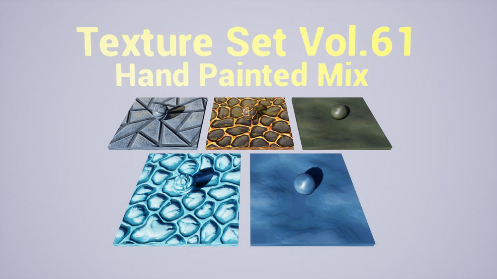 Mix Vol.61 - Hand Painted Textures 