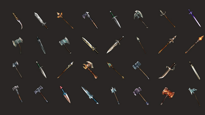 270+ RPG Weapon Pack 