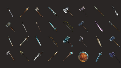 270+ RPG Weapon Pack 