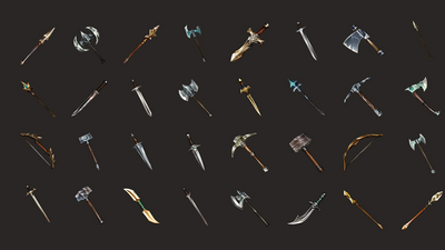 270+ RPG Weapon Pack 