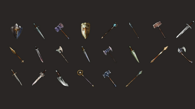 270+ RPG Weapon Pack 