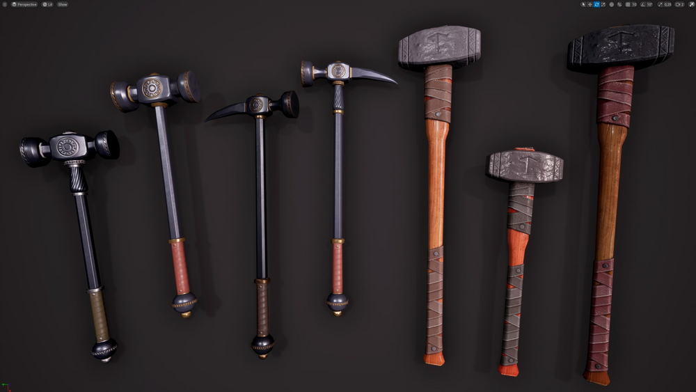 Battle Hammers Pack 