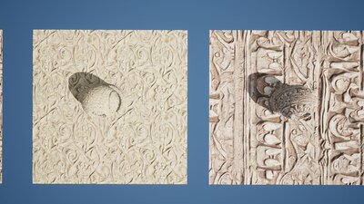 Ancient Stone Relief Material Pack 