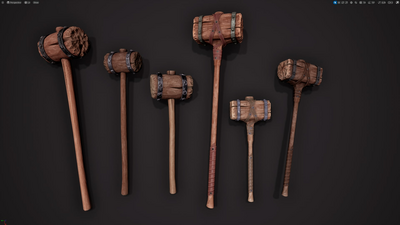 Battle Hammers Pack 