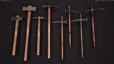 Battle Hammers Pack 