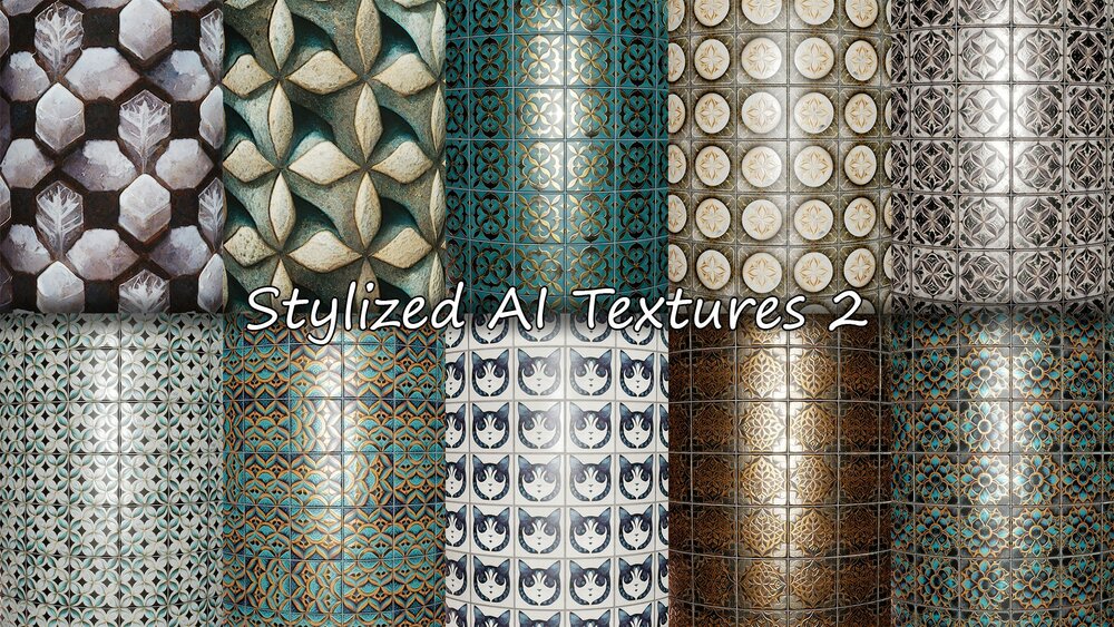 Stylized AI Textures 2 