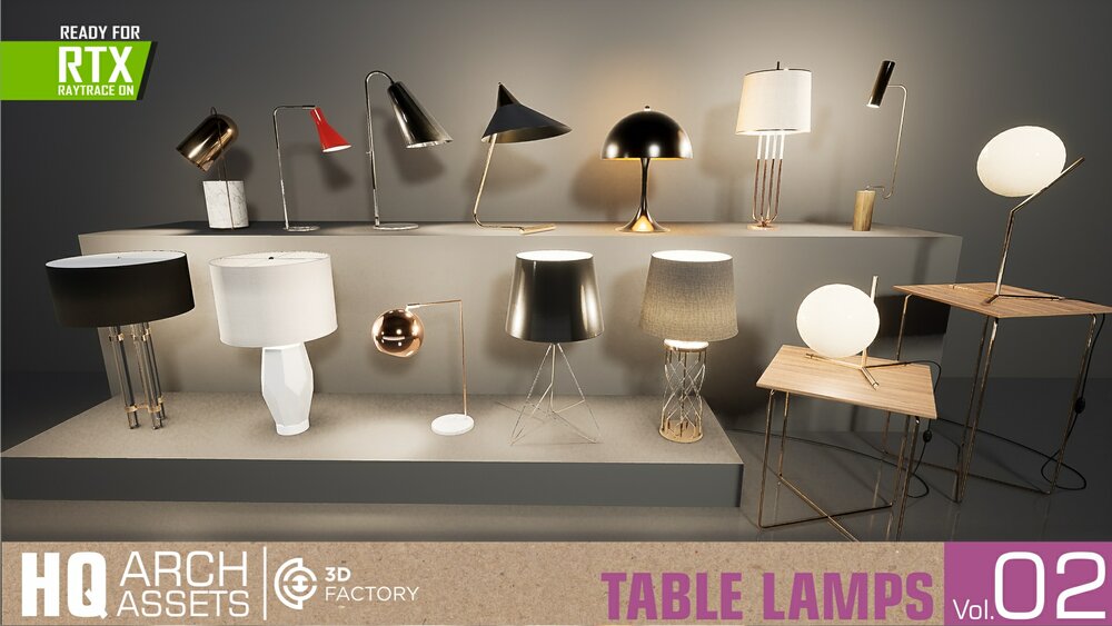 HQ Table Lamps Vol. 2 