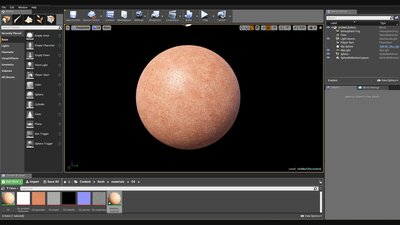 Flesh Pack of 7 PBR Materials 