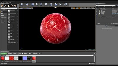 Flesh Pack of 7 PBR Materials 