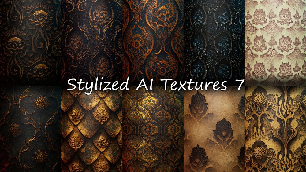 Stylized AI Textures 7 