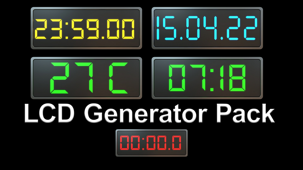 Lcd Generator Pack 