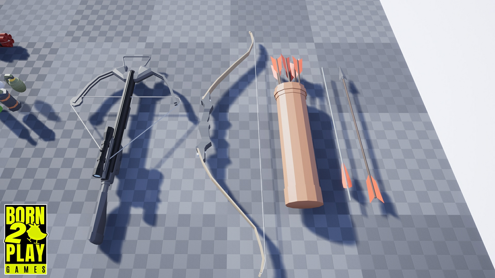 Survival Lowpoly Weapons 