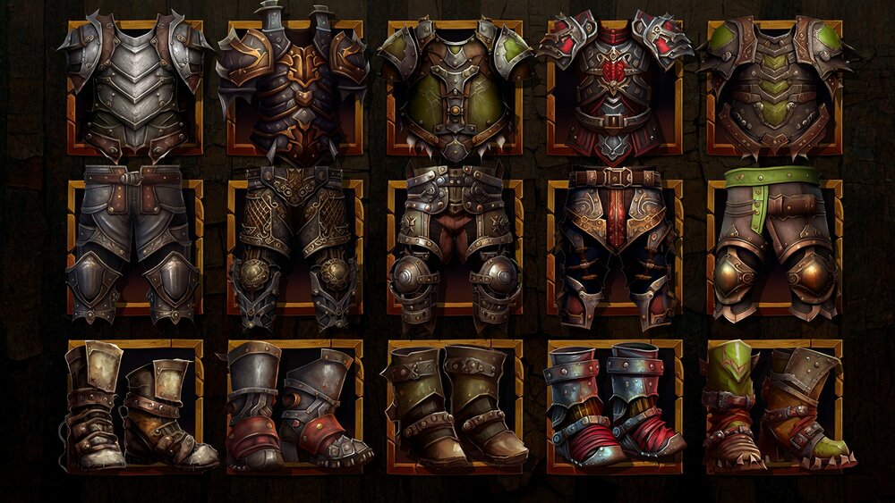 Fantasy Equipment: Orc Warrior 