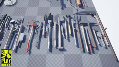 Survival Lowpoly Weapons 