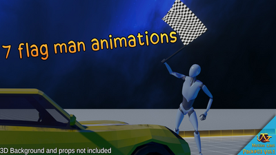 Racing Team animations (Motion Cast#03 Vol.1) 