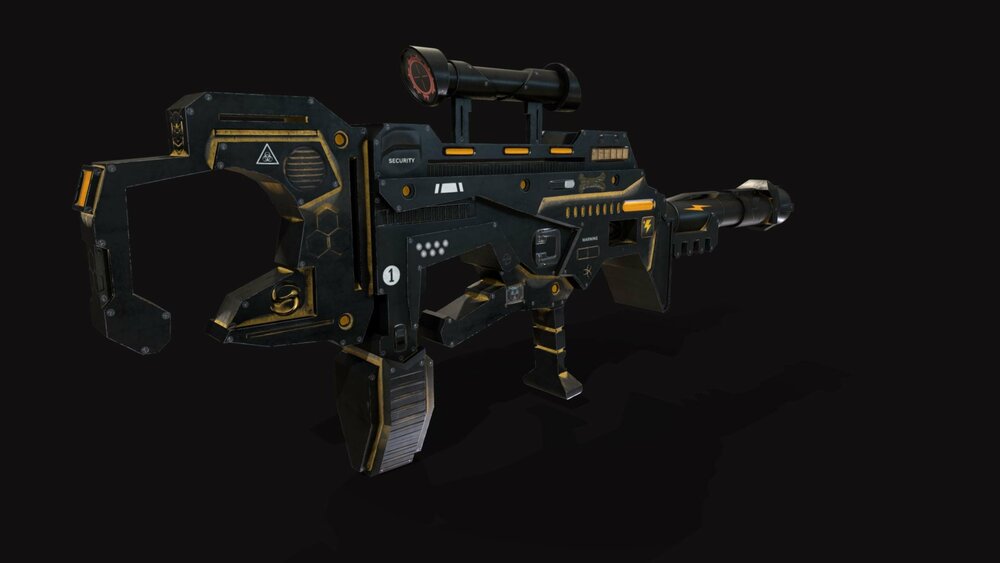 Sci-fi Rifles Pack (12 weapon ) New Update 