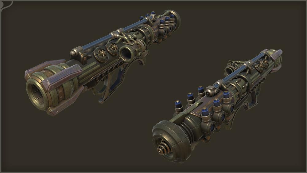 The Steampunk Missile Launcher 