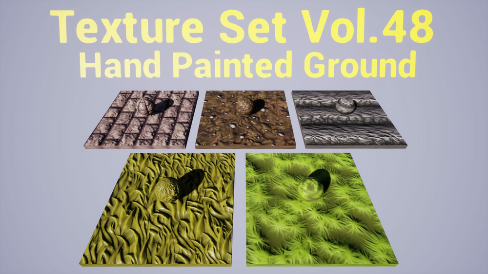 Ground Vol.48 - Hand Painted Textures 