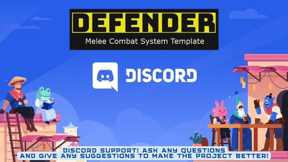 Defender: Melee Combat System Template 