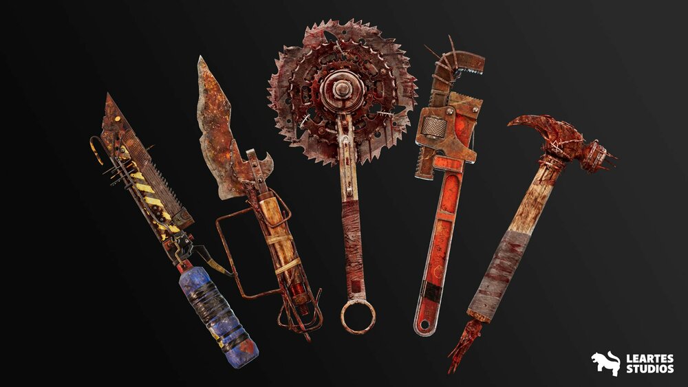 Post Apocalyptic Melee Weapons VOL.1 