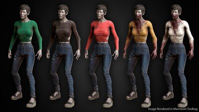 Female Zombie Bundle 