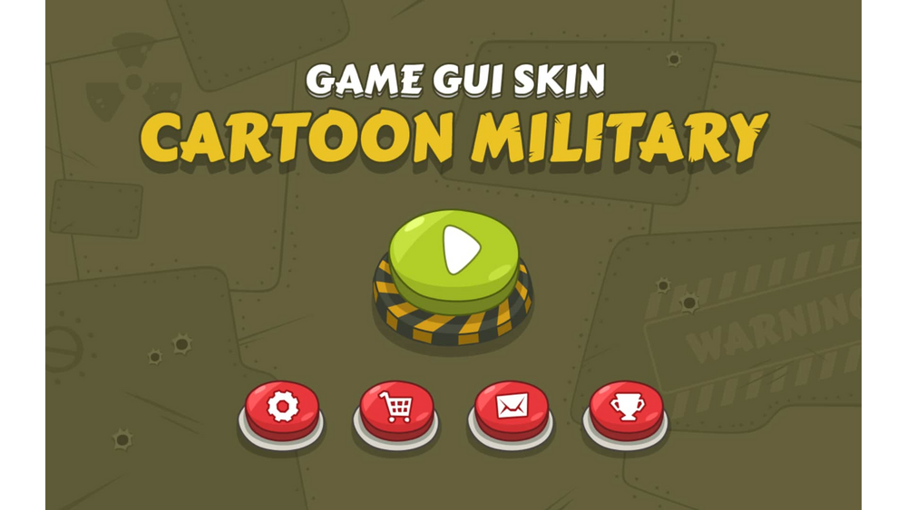 GUI Kit - Cartoon Military 