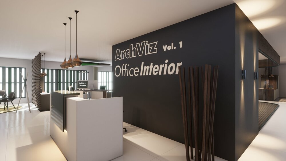 ArchViz Office Interior Set Vol. 1 