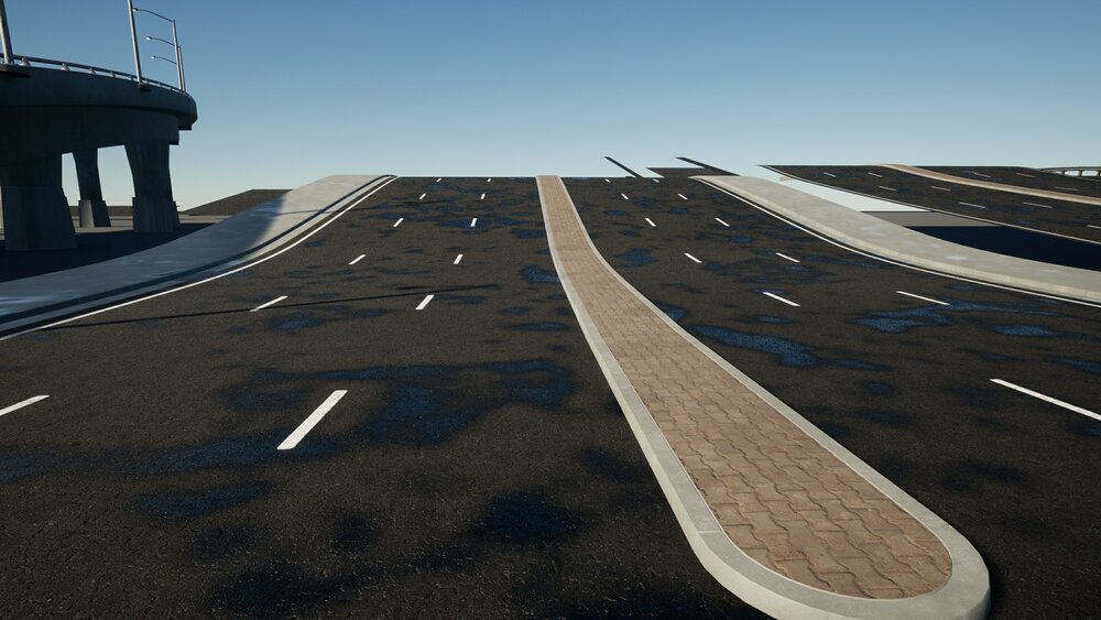 Realistic Customizable Roads 