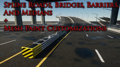 Realistic Customizable Roads 