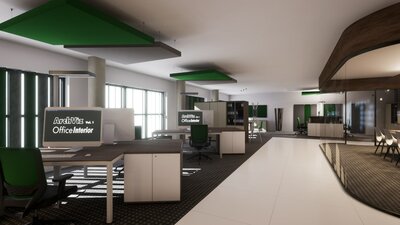 ArchViz Office Interior Set Vol. 1 