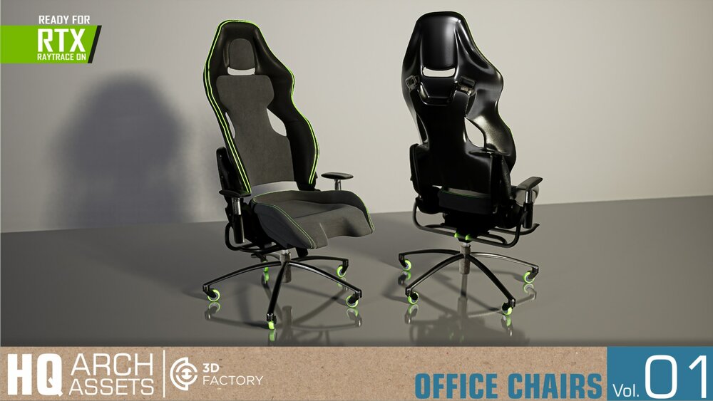 HQ Office Chairs Vol. 1 