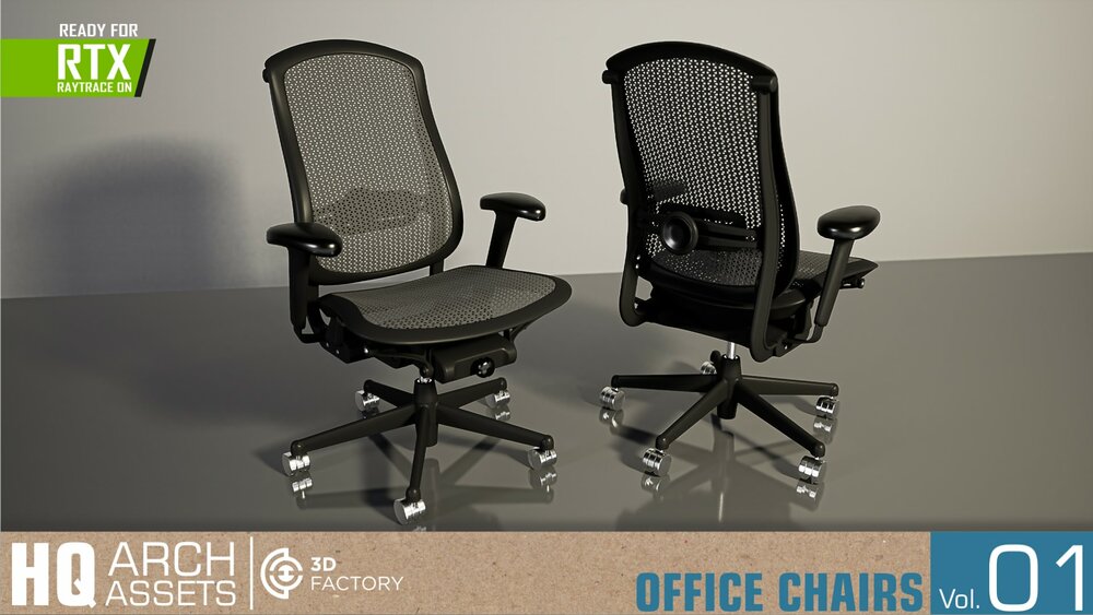 HQ Office Chairs Vol. 1 