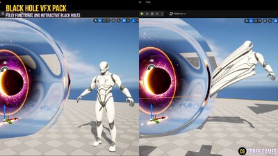 Interactive Black Hole VFX 