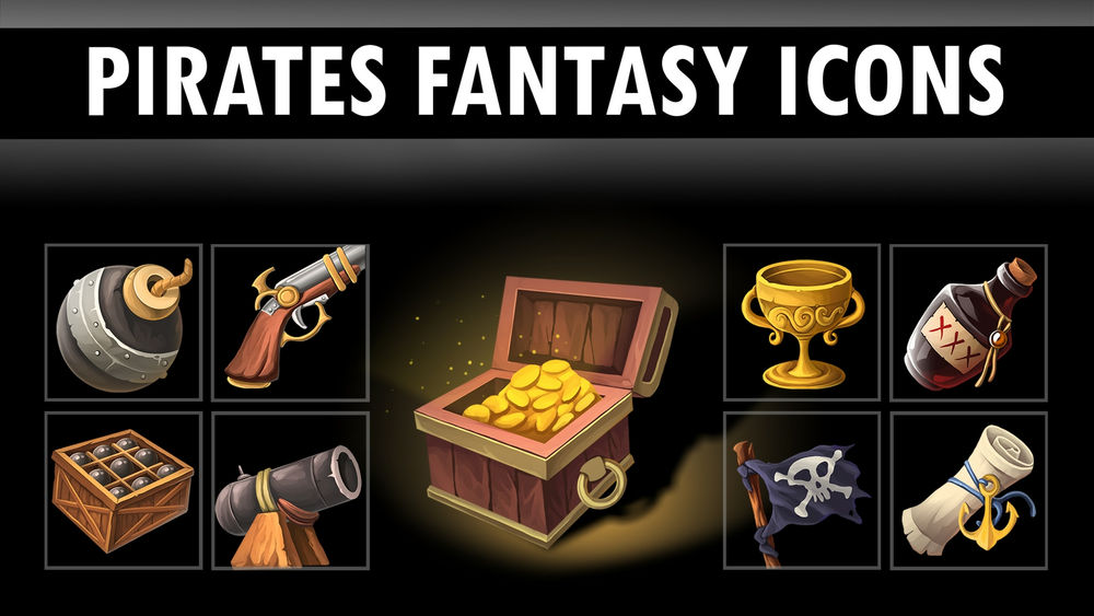 Pirates fantasy Icons 