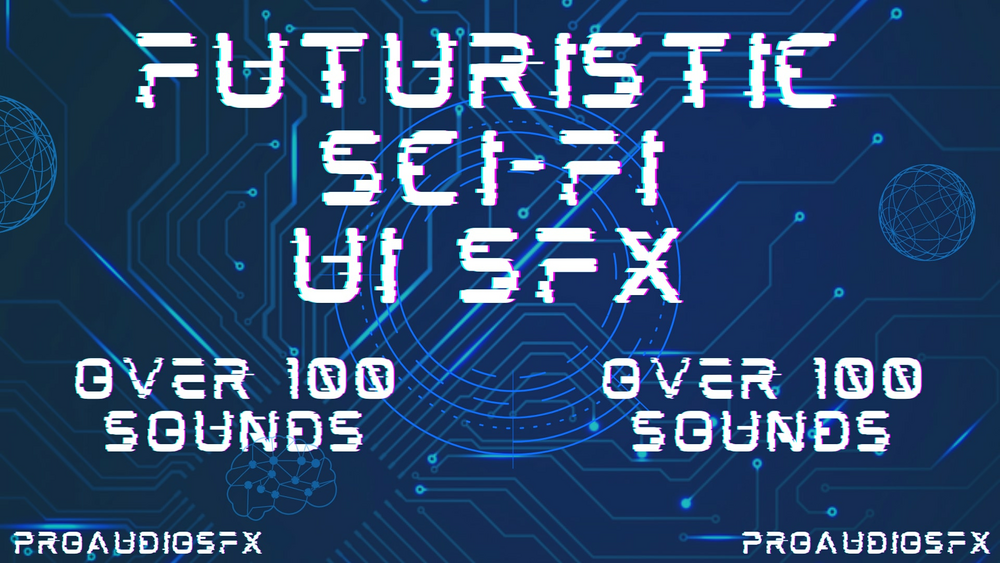 Futuristic SciFi UI SFX 