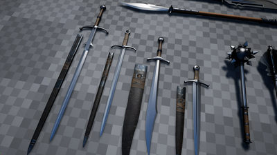 Medieval Weapons Complete Pack 