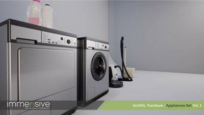 Archviz Furniture - Appliances Vol 1 