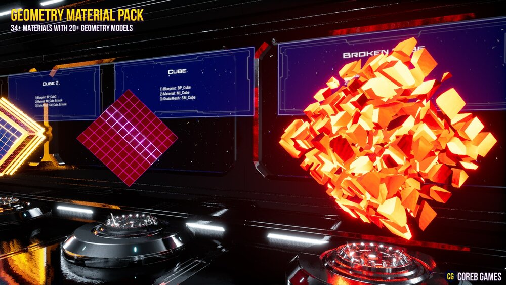 Geometry Material Pack 