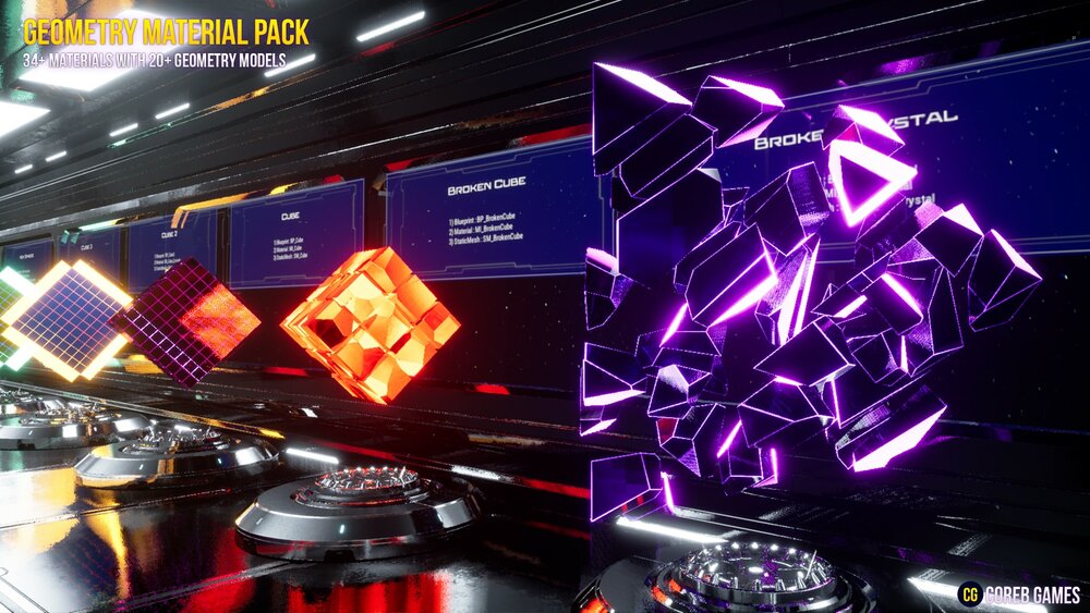 Geometry Material Pack 