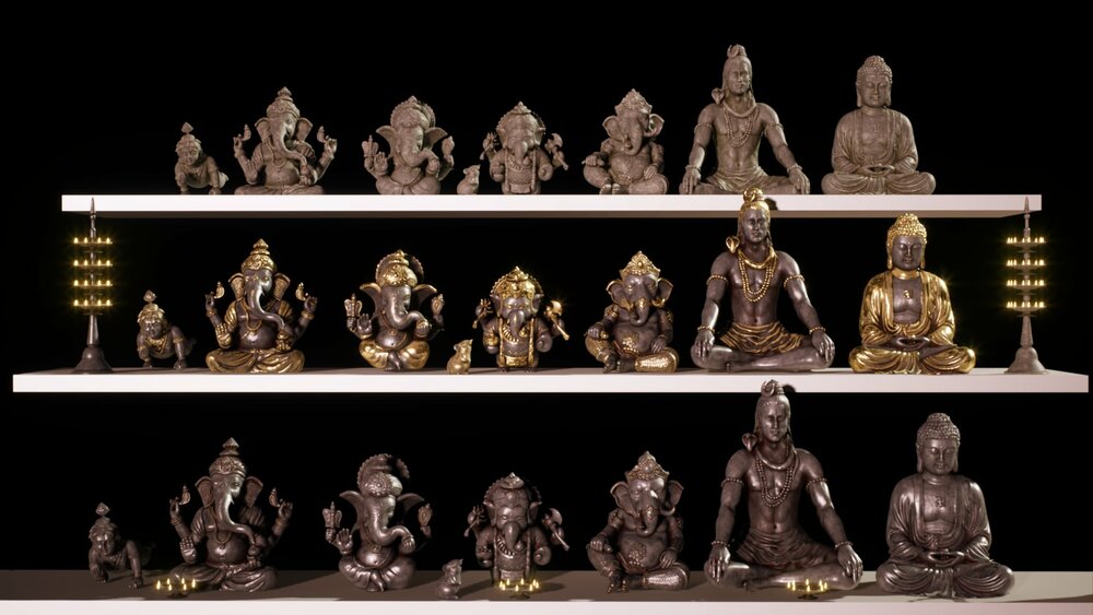 Indian Statue Pack 