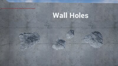 Concrete Damage Decal Pack 