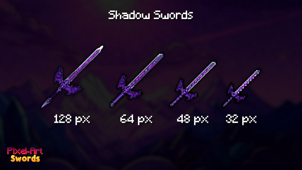 Pixel-Art Swords [Bundle] 