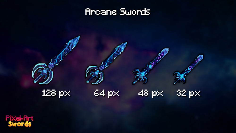 Pixel-Art Swords [Bundle] 